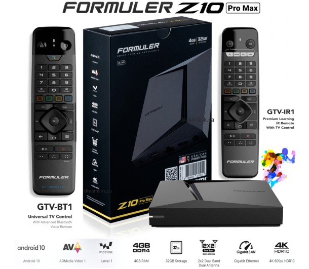 Formuler Z10 Pro MAX (Boîte Ouverte)